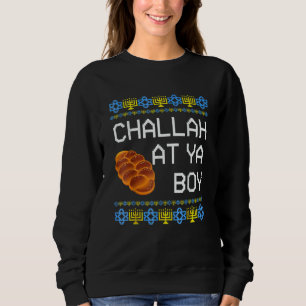 Hanukkah Challah At Ya Boy Matching Sweatshirt