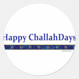 Hanukkah ChallahDays Stickers