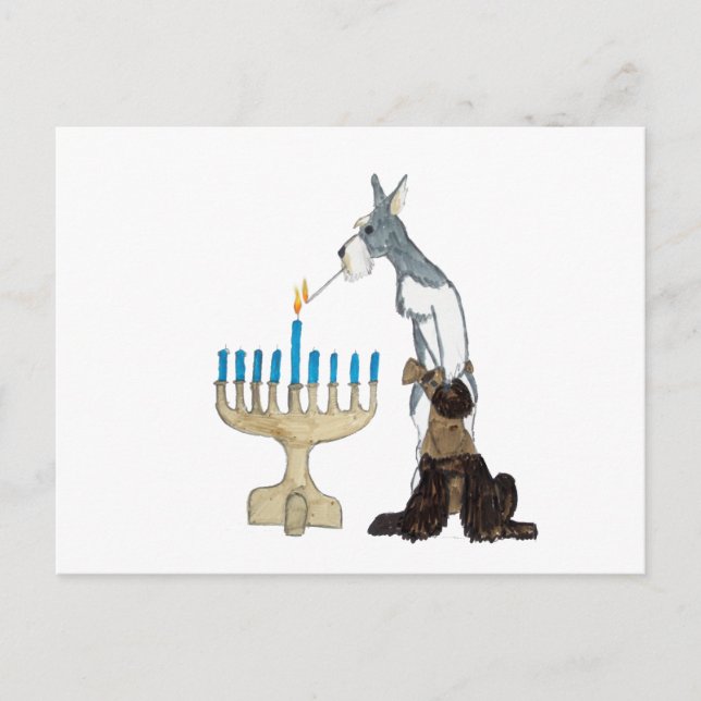Hanukkah - Chanukah card (Front)