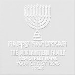 Hanukkah Chanukah Lit Menorah #31L Name Address Embosser<br><div class="desc">Happy Hanukkah Chanukah Lit Menorah #31L Name Return Address ========</div>