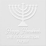 Hanukkah Chanukah Menorah  Family Name Embosser<br><div class="desc">Hanukkah Chanukah Menorah Family Name Return Address ========</div>