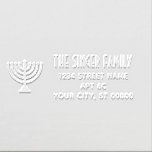 Hanukkah Chanukah Menorah Name Return Address Embosser<br><div class="desc">Hanukkah Menorah Name Return Address Embosser ========</div>