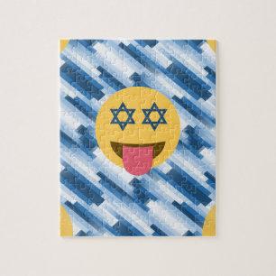 hanukkah chanukkah emoji jigsaw puzzle