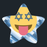 hanukkah chanukkah emoji star sticker<br><div class="desc">chanukka, chanukkah, emoji, funny, hannukah, Hanukkah, hanukkah emoji, hanukkah happy face, happy face, hebrew, holidays, jew, jewish, judaism, star of david, yellow blue, passover, yom Kippur, striped, stripes, blue white, pastel - "star of david""jewish emoji""hanukkah emoji""chanukkah emoji" emoji emoticon "happy face""jewish holidays" "star of david emoji""star of david happy face""rosh...</div>