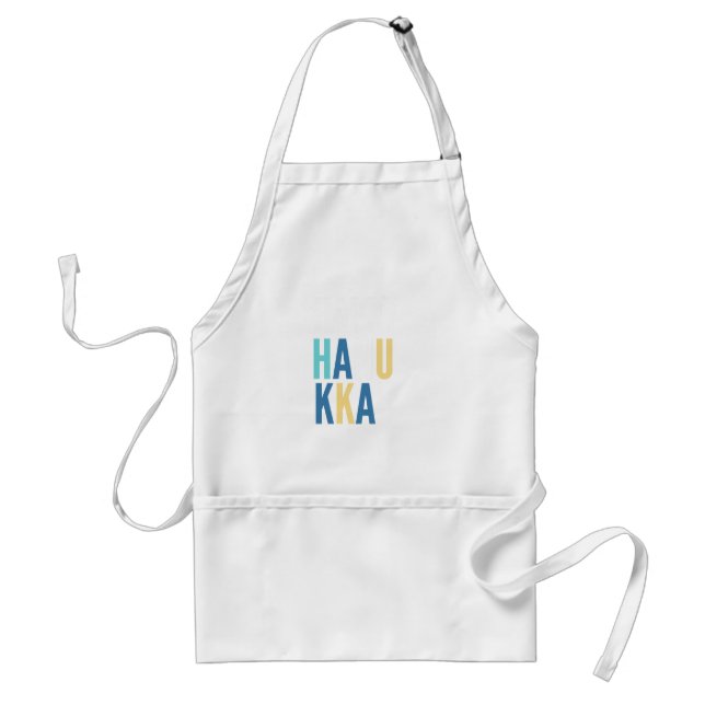 Hanukkah Characters Adult Apron (Front)