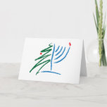 Hanukkah/Christmas Card<br><div class="desc">This card comes from www.OurJewishCommunity.org which blends Judaism,  humanism,  and technology.  Check out our online congregation.  Ecards are available there as well.</div>