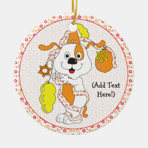 Hanukkah Circle Ornament