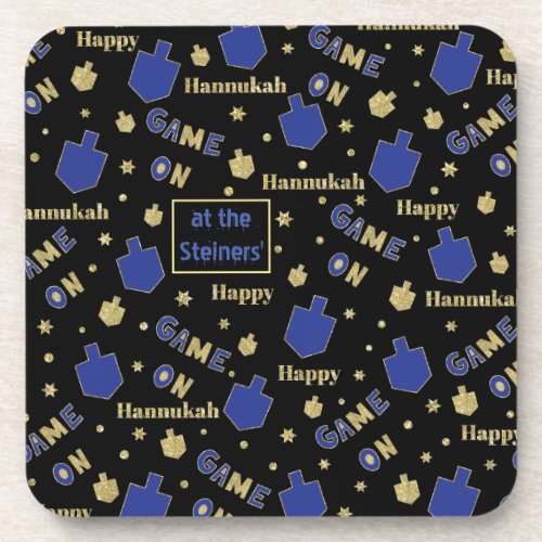Hanukkah Coasters Game On
