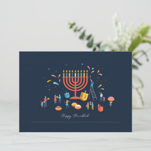 Hanukkah Custome Card