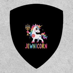 Hanukkah Dabbing Unicorn Jewnicorn Chanukah Jewish Patch