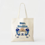 Hanukkah Dancing Dreidels and Jelly Doughnuts Tote Bag<br><div class="desc">You are viewing The Lee Hiller Photography Art and Designs Collection of Home and Office Decor,  Apparel,  Gifts and Collectibles. The Designs include Lee Hiller Photography and Mixed Media Digital Art Collection. You can view her Nature photography at http://HikeOurPlanet.com/ and follow her hiking blog within Hot Springs National Park.</div>