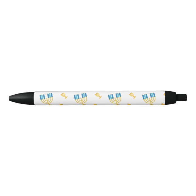 Hanukkah Decor, Jewish Holiday, Hanukkah Gift Pen (Front)