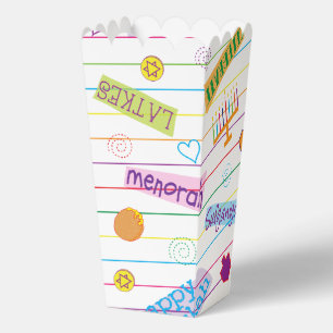 Hanukkah Design Party Favor Boxes