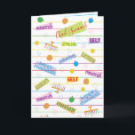 Hanukkah Design Party Greeting Card<br><div class="desc">"Hanukkah Design Party" Greeting Card with Envelope. Personalize by deleting text on the inside of greeting card and replace with your own text. Also, "Chag Sameach" on the front of the card can be changed out. Choose your favorite font style, color, and size. Thanks for stopping and shopping by. Much...</div>
