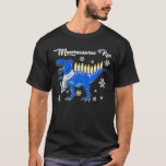 Hanukkah Dinosaur Menorasaurus T Rex Dino Chanukah T-Shirt<br><div class="desc">Hanukkah Dinosaur Menorasaurus T Rex Dino Chanukah</div>
