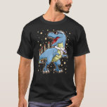 Hanukkah  Dinosaur Stegosaurus Dino Menorah  3 T-Shirt<br><div class="desc">Hanukkah  Dinosaur Stegosaurus Dino Menorah  3</div>