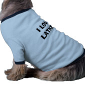 HANUKKAH DOG SHIRT I LOVE LATKES (Side)