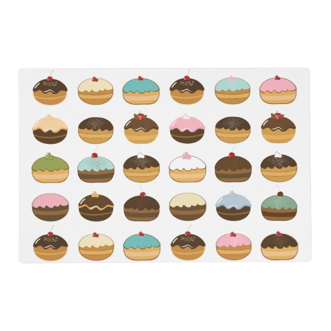 Hanukkah Donuts Placemat (Front)