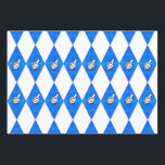 Hanukkah Dreidel Argyle Pattern Wrapping Paper Sheets<br><div class="desc">Hanukkah Dreidel Argyle Pattern in Blue Silver and White is a festive Jewish holiday design featuring diamond shapes and dreidels on a white background. Perfect for those who love Hanukkah,  Chanukkah,  are Jewish,  practice Judaism,  love argyle patterns,  or enjoy the holidays.</div>