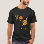 Hanukkah Dreidel Basketball Chanukah Jewish Men Bo T-Shirt<br><div class="desc">Hanukkah Dreidel Basketball Chanukah Jewish Men Boys Kids</div>