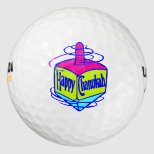 Hanukkah Dreidel Golf Balls
