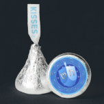 Hanukkah Dreidel  Hershey®'s Kisses®<br><div class="desc">An Adorable Hershey Kiss In Blue Designed With A Hanukkah Dreidel Perfect Party Favor</div>