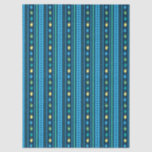 Hanukkah Dreidel Party Stripe Tissue Paper<br><div class="desc">Share the joy of the holiday season with your friends and family with this Hanukkah Dreidel Party Stripe Tissue Paper. This design features colorful dreidels on a navy background surrounded by confetti. Pair with other items from the Hanukkah Dreidel Party collection for a cohesive,  festive celebration.</div>