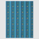 Hanukkah Dreidel Party Stripe Tissue Paper<br><div class="desc">Share the joy of the holiday season with your friends and family with this Hanukkah Dreidel Party Stripe Tissue Paper. This design features colorful dreidels on a navy background surrounded by confetti. Pair with other items from the Hanukkah Dreidel Party collection for a cohesive,  festive celebration.</div>