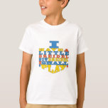 Hanukkah "Dreidel Play" Kid's T-Shirt<br><div class="desc">Hanukkah "I Have a Little Dreidel... " Choose from many different shirt colors, styles, and sizes for this design! Thanks for stopping and shopping by! Much appreciated! Happy Chanukah/Hanukkah! Style: Kids' Hanes TAGLESS® T-Shirt Wait 'till you get this tagless tee on your kiddo. It'll take his everyday style to a...</div>