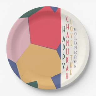 Hanukkah Dreidel Time Paper Plates