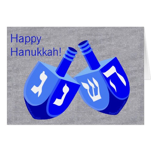 Hanukkah Dreidels In Blue And White Fun For Kids
