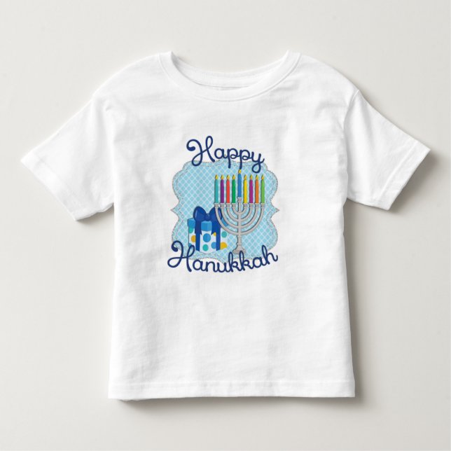 Hanukkah Dress Toddler T-shirt (Front)