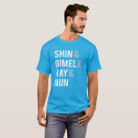 Hanukkah Driedel Shin Gimel Hay Nun T-Shirt<br><div class="desc">© Bendel Creative Design LLC All Rights Reserved.</div>