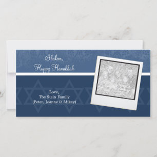Hanukkah Elegance Photo Cards