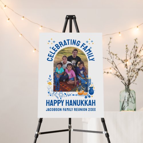 HANUKKAH FAMILY REUNION Customizable Photo 