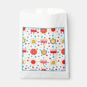 Hanukkah Favor Bag COLORFUL 8 CRAZY NIGHTS