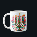 Hanukkah Festival Of Lights Coffee Mug<br><div class="desc">Brighten your Hanukkah celebration with our exclusive Festival of Lights collection! Explore beautifully designed Hanukkah cards, cozy and festive apparel, and elegant decor to bring warmth to each night of the holiday. Perfect for gifting or enhancing your own celebration, our collection captures the spirit of Hanukkah with unique, high-quality designs...</div>