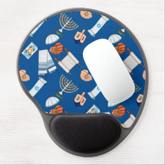 Hanukkah Fun Gel Mouse Pad