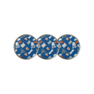 Hanukkah Fun Golf Ball Markers