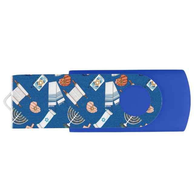 Hanukkah Fun Thumb Drive (Back)