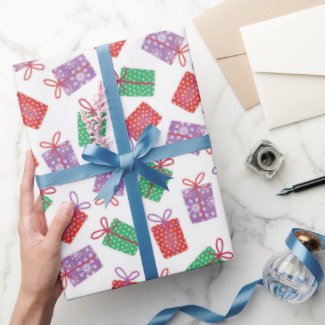 Hanukkah Gifts Wrapping Paper