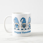 Hanukkah Gnomes Trio Mug<br><div class="desc">hanukkah gnomes trio mug with text happy hanukkah</div>