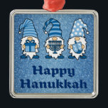 Hanukkah Gnomes Trio Ornament<br><div class="desc">hanukkah gnomes trio ornament</div>