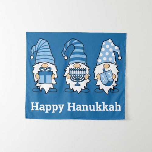 Hanukkah Gnomes Trio Tapestry