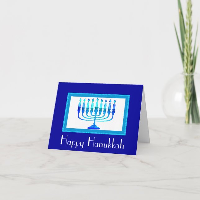 Hanukkah Greeting Card (Front)