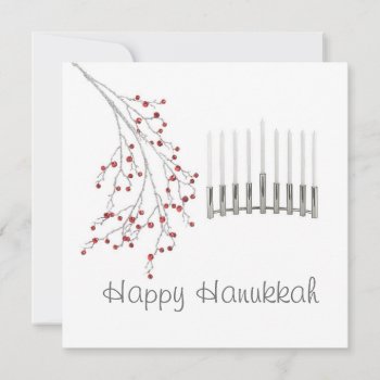 Hanukkah  Greeting Card by SharCanMakeit at Zazzle