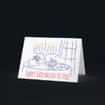 Hanukkah Greeting Card Personalize<br><div class="desc">A Hanukkah Greeting Card to personalize. Simply choose your favorite font size,  style,  color and wording to customize this card,  inside and out. Thanks for stopping and shopping by.
Happy Chanukah/Hanukkah!!!</div>