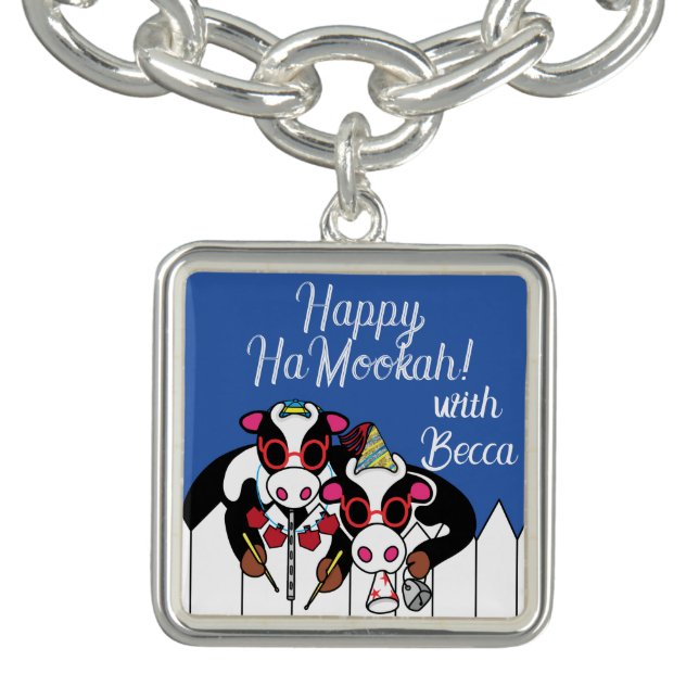 Hanukkah HaMookah Charm Bracelet (Design)