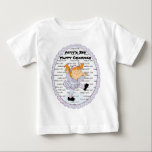 Hanukkah Happy Baby Fine Jersey T-Shirt<br><div class="desc">"Hanukkah Happy" T-Shirt. To personalize choose your favorite font style, color, size and wording! Happy Chanukah/Hanukkah Sameach!!! Style: Baby Fine Jersey T-Shirt Your search for the ultimate basic infant T-shirt is officially over. This cotton tee is soft enough for even the most sensitive skin. It's available in basic and not-so-basic...</div>