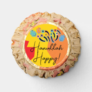 Hanukkah Happy Bright Art Reese's Peanut Butter Cups